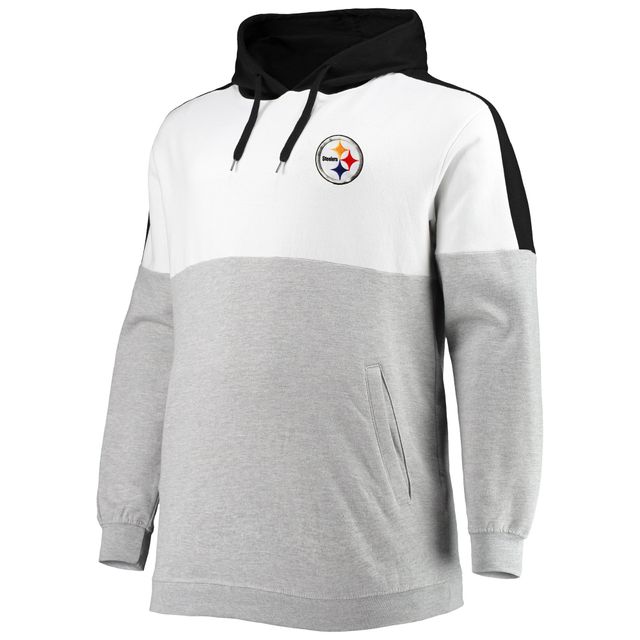 Men's Fanatics Branded White Pittsburgh Steelers Big & Tall