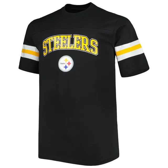 Men's Fanatics Branded White Pittsburgh Steelers Big & Tall