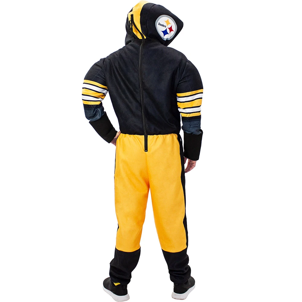 Men's Black Pittsburgh Steelers Game Day Costume