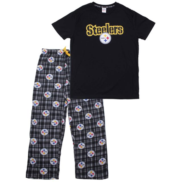 Men's Green Green Bay Packers Two-Piece Pajama T-Shirt and Pants - Sleep Set