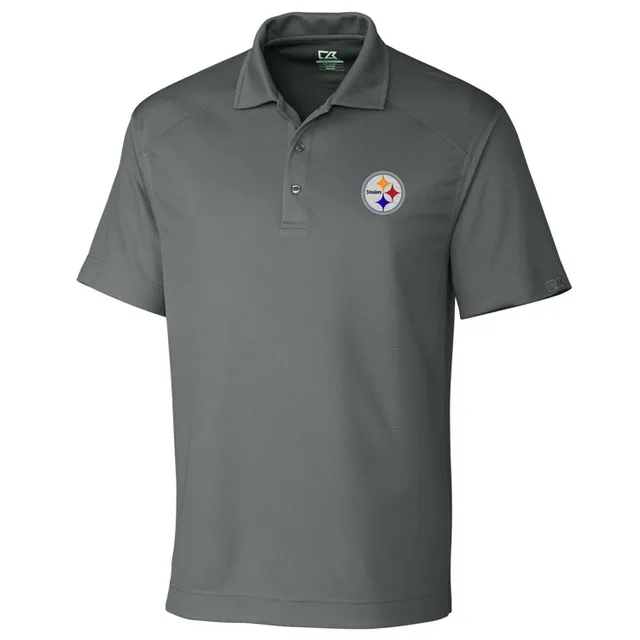 Lids Pittsburgh Steelers Cutter & Buck Big Tall Advantage Long Sleeve Polo