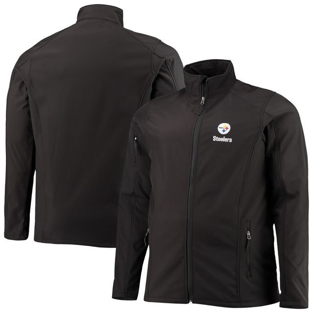 Blouson à fermeture éclair intégrale Dunbrooke Pittsburgh Steelers Tailles Big & Tall Sonoma noir pour hommes