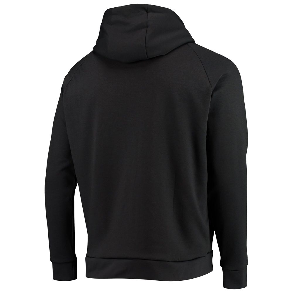 Men's Dunbrooke Black Pittsburgh Steelers Shag Tri-Blend Full-Zip Raglan Hoodie