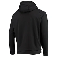 Men's Dunbrooke Black Pittsburgh Steelers Shag Tri-Blend Full-Zip Raglan Hoodie