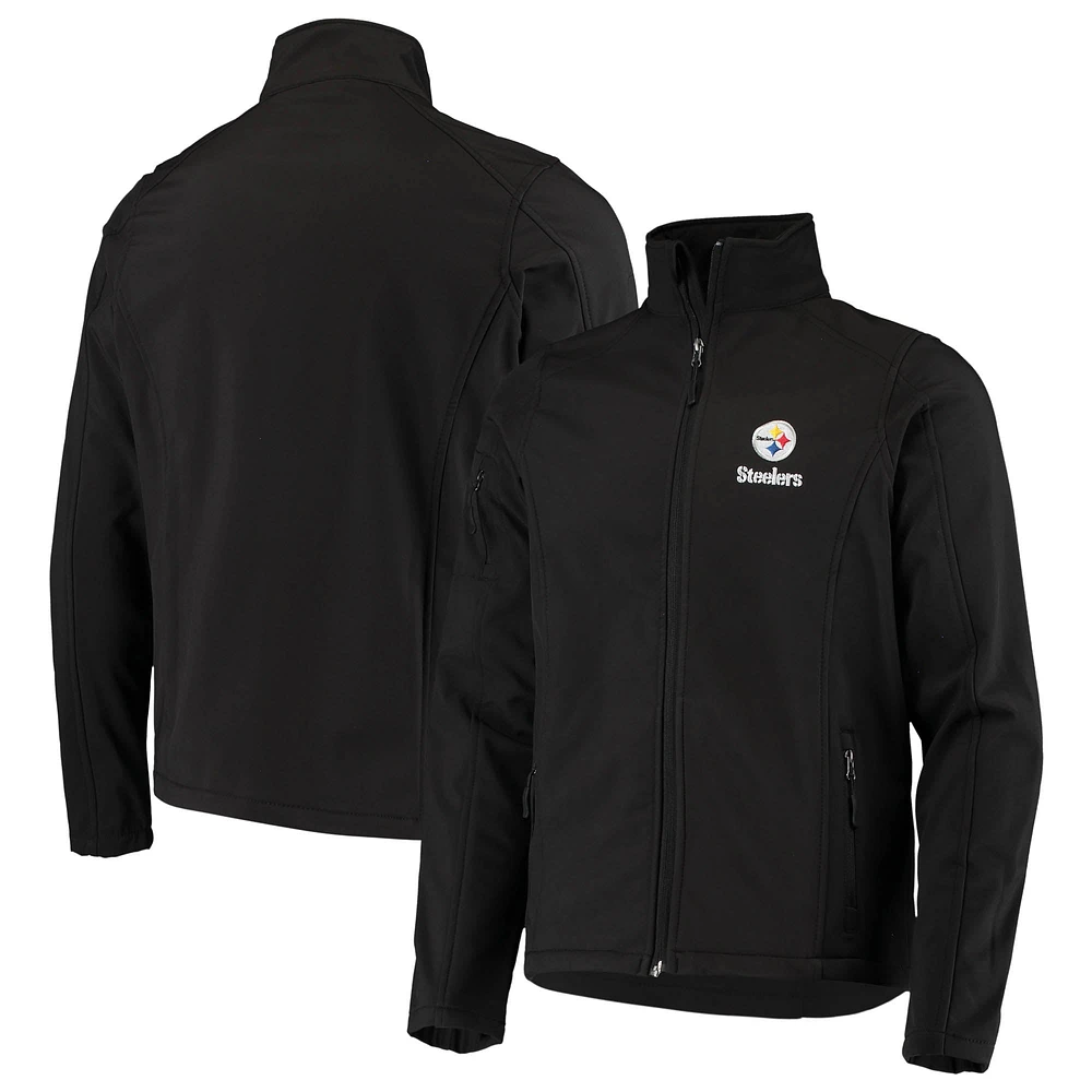 Blouson à fermeture éclair intégrale Dunbrooke Pittsburgh Steelers Sonoma pour hommes, noir