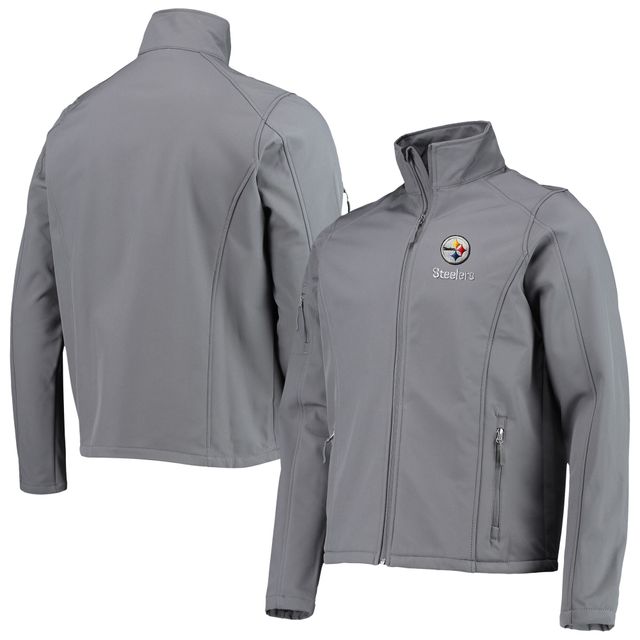 Blouson à fermeture éclair intégrale Dunbrooke Charcoal Pittsburgh Steelers Sonoma pour hommes