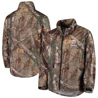 Men's Dunbrooke Realtree Camo Pittsburgh Steelers Circle Sportsman Waterproof Packable Full-Zip Jacket