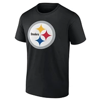 T-shirt noir pour la fête des pères Steelers de Pittsburgh Fanatics hommes