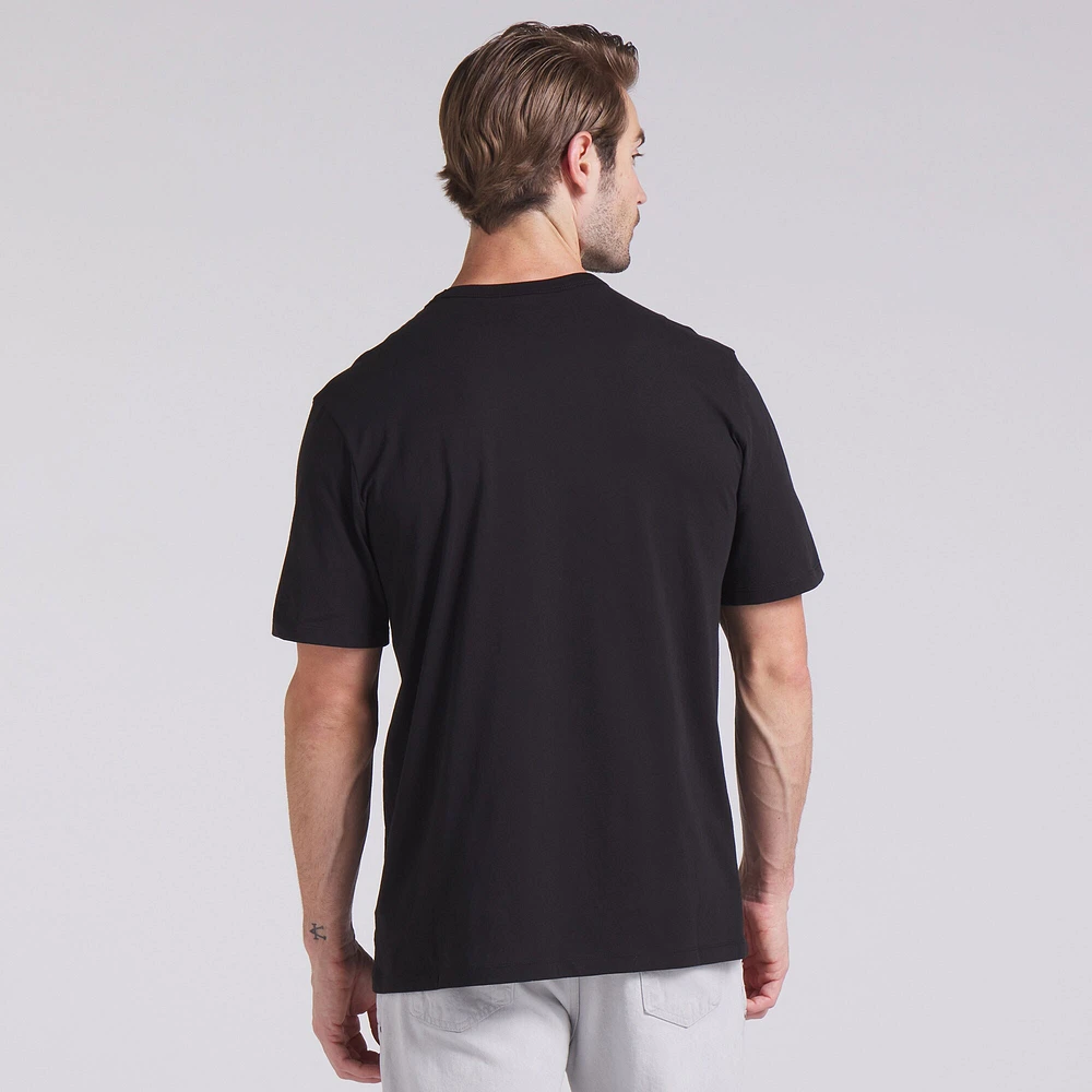 T-shirt noir Fanatics pour homme