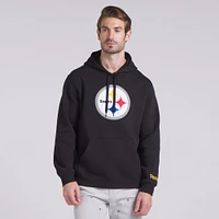 Men's Fanatics Black Pittsburgh Steelers Legacy Fleece Pullover Hoodie