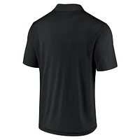 Polo Lockup noir pour homme des Steelers de Pittsburgh Fanatics