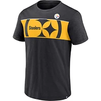 T-shirt Ultra noir Pittsburgh Steelers Fanatics pour hommes