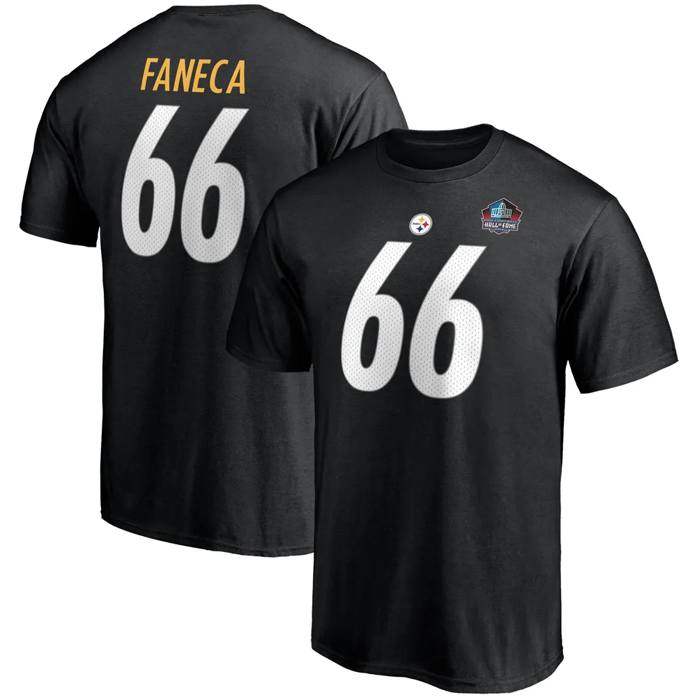 Lids Alan Faneca Pittsburgh Steelers Fanatics Branded NFL Hall of Fame  Class 2021 Name & Number T-Shirt - Black