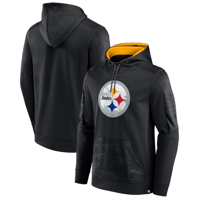 Steelers NFL Combine Under Armour Youth Fleece Hoodie - L