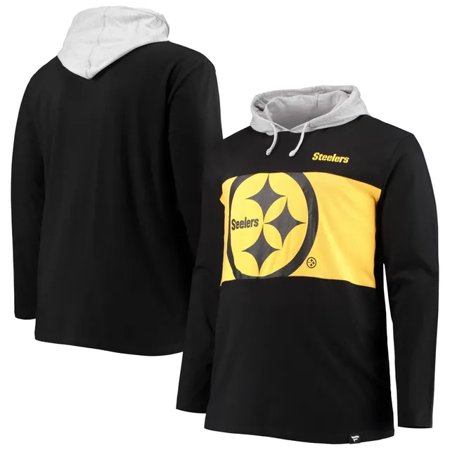 Lids Pittsburgh Steelers '47 Franklin Wooster Long Sleeve Hoodie T