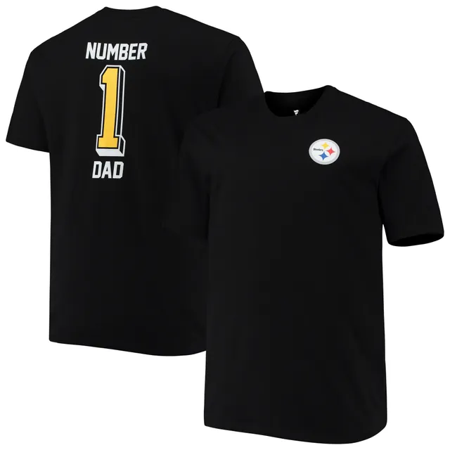 Lids Pittsburgh Steelers Fanatics Branded Big & Tall #1 Dad 2-Hit