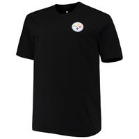 FANATICS Men's Fanatics Branded Black Pittsburgh Steelers #1 Dad T