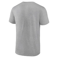 T-shirt hypocycloïde drapeau allemand des Steelers de Pittsburgh pour hommes Fanatics Grey