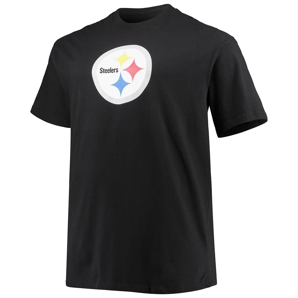 T-shirt noir avec nom et numéro de joueur Fanatics Najee Harris des Steelers Pittsburgh pour hommes