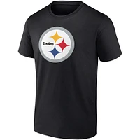 T-shirt noir avec icône de joueur des Steelers Pittsburgh Fanatics Najee Harris pour hommes