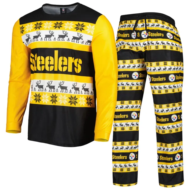 Lids Pittsburgh Steelers Preschool Long Sleeve T-Shirt & Pants Sleep Set -  Heathered Gray