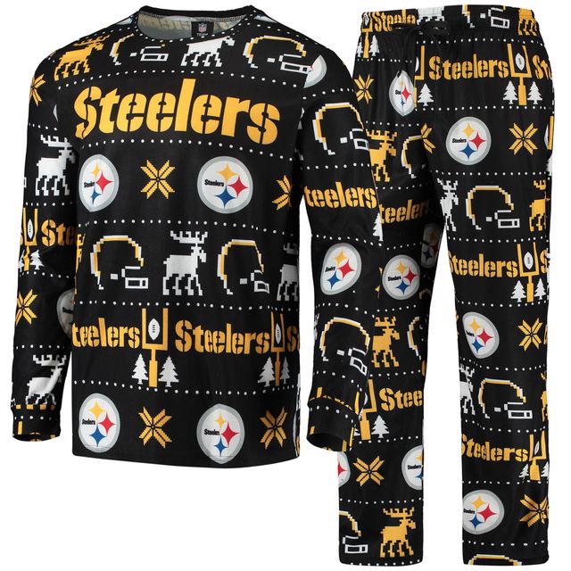 KDC STL NOIR F21 NFL MOTIF HOMME UGLY PJ SET BEDMENSLP