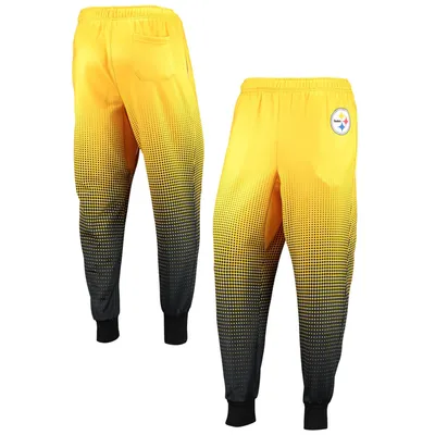 Pittsburgh Steelers FOCO Gradient Jogger Pants - Gold