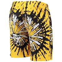 FOCO Gold Pittsburgh Steelers Retro Static Mesh Short de détente pour homme