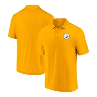 Men's Gold Pittsburgh Steelers Component Polo