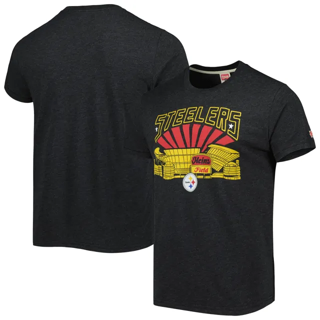 Pittsburgh Pirates Homage Hyper Local Tri-Blend T-Shirt - Charcoal