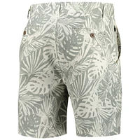 Short Amphib imprimé Monstera lavé au sable des Pittsburgh Steelers de Margaritaville pour hommes