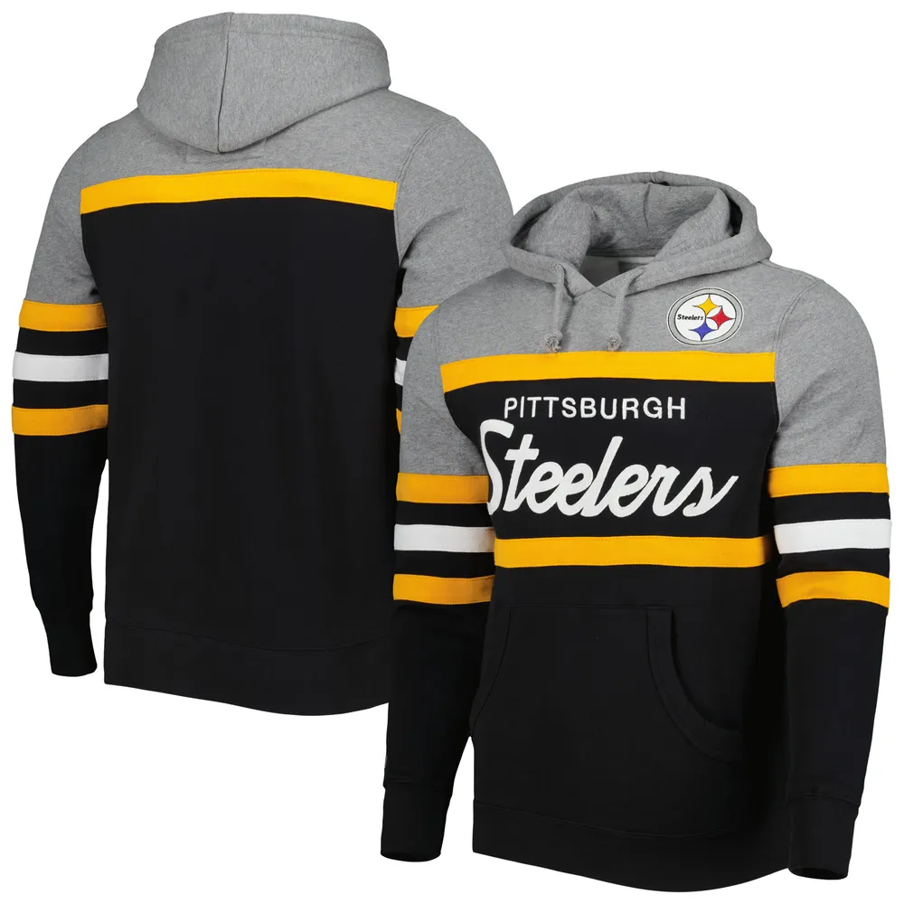 Pittsburgh Steelers Black and Yellow Pullover Hoodie