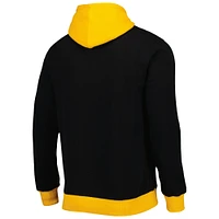 Chandail à capuchon Big Face 5.0 des Steelers de Pittsburgh Mitchell & Ness pour homme, noir