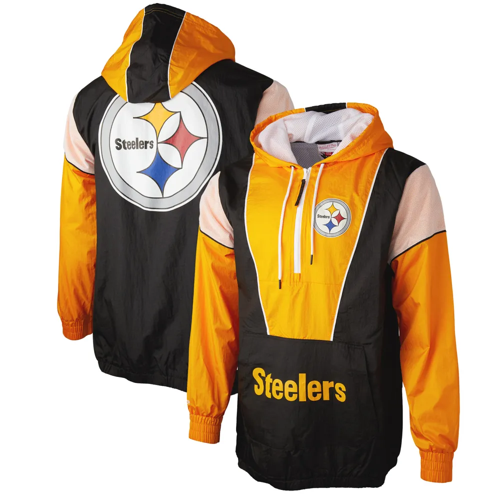 steelers mitchell and ness jacket