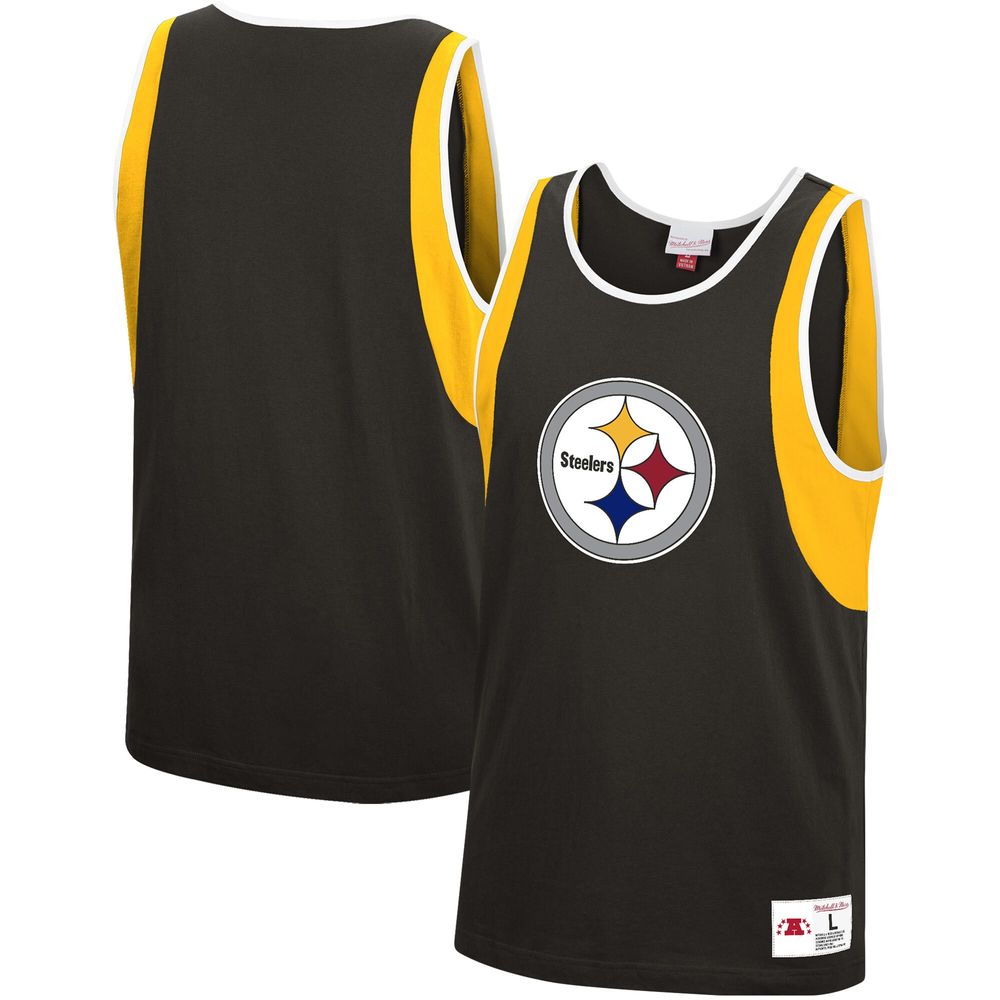 Mitchell & Ness Men's Mitchell & Ness Black Pittsburgh Steelers Matchup - Tank  Top