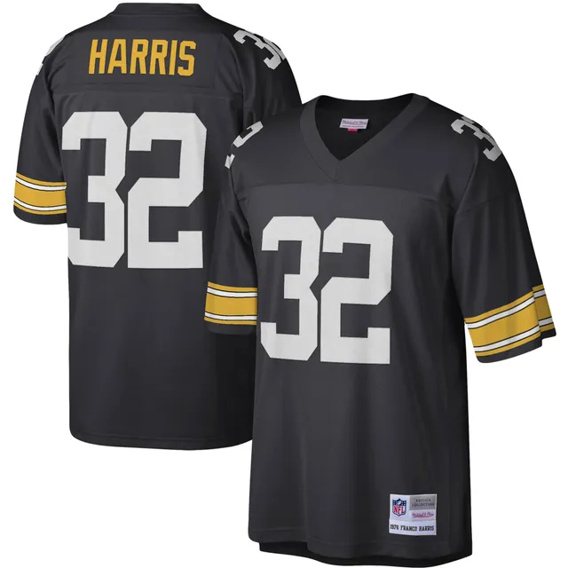 Men's Pittsburgh Steelers Franco Harris Mitchell & Ness White Legacy  Replica Jersey