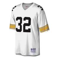 Maillot réplique Mitchell & Ness Franco Harris blanc Pittsburgh Steelers Legacy pour hommes