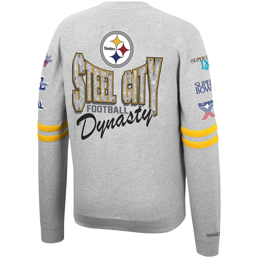 Pittsburgh Steelers Mitchell & Ness Pullover Fleece Hoodie