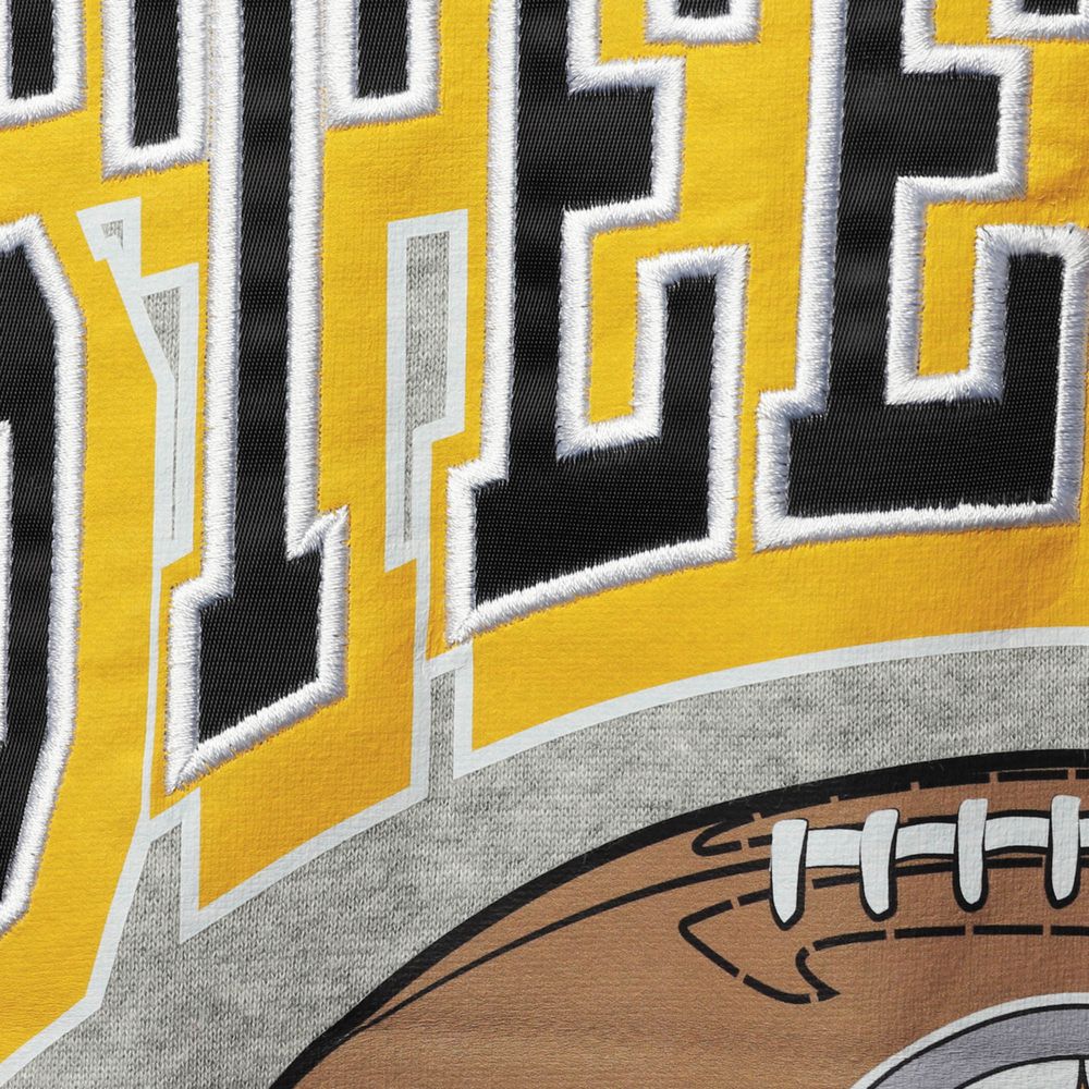 Pittsburgh Steelers Mitchell & Ness All Over Print Crew Sweatshirt