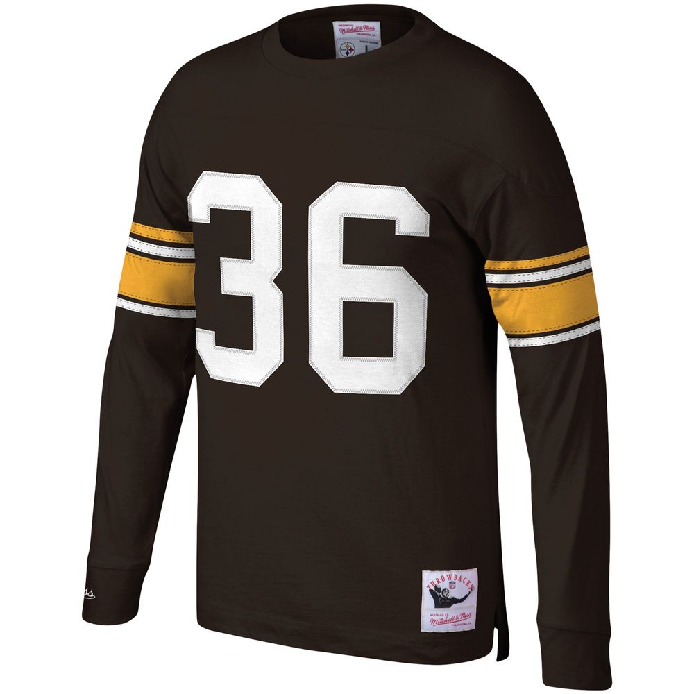 Men's Mitchell & Ness Jerome Bettis Black/Gold Pittsburgh Steelers