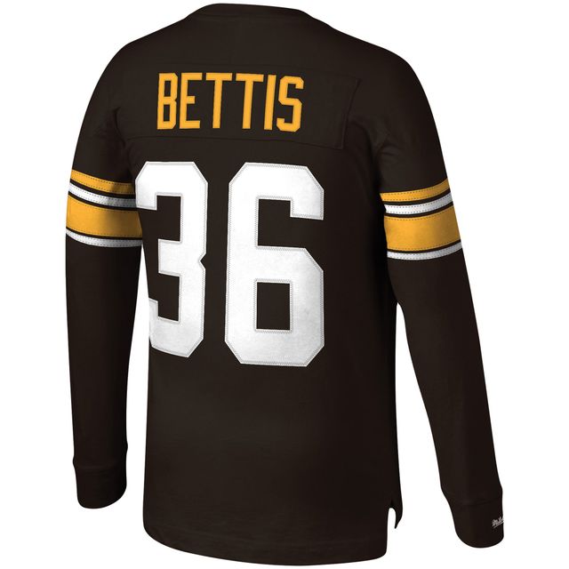 Troy Polamalu Pittsburgh Steelers Mitchell & Ness Throwback Retired Player  Name & Number Long Sleeve Top - Black