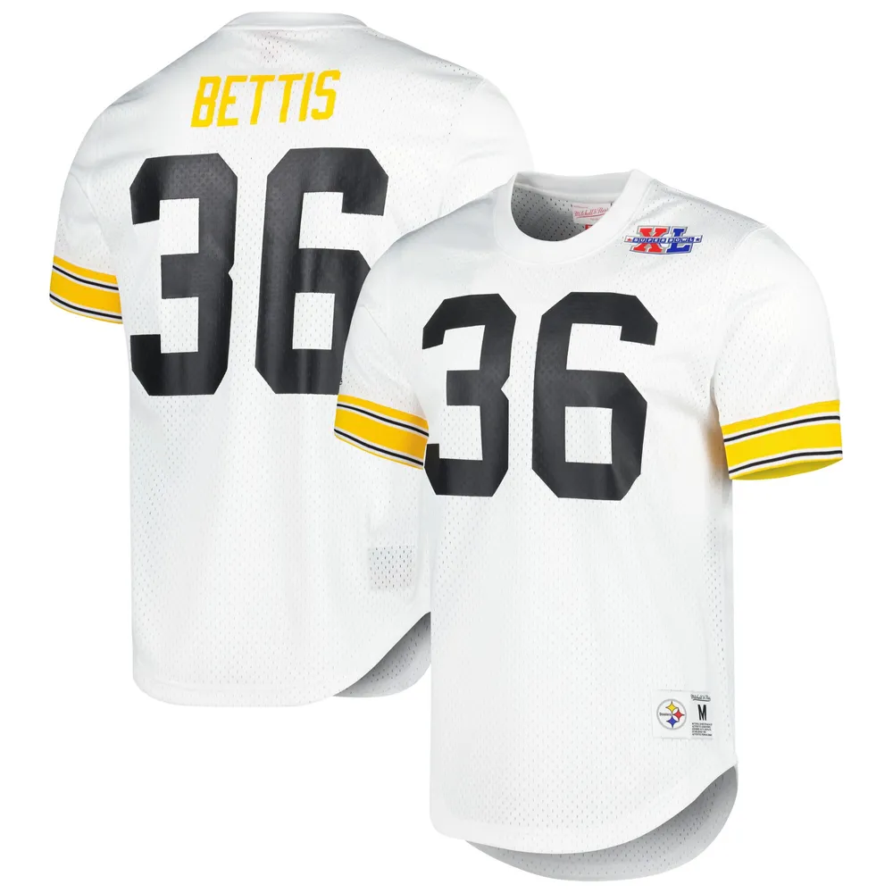 Lids Jerome Bettis Pittsburgh Steelers Mitchell & Ness Retired Player Name  Number Mesh Top - White
