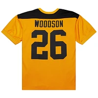 Maillot de joueur retraité authentique Mitchell & Ness Rod Woodson Gold Pittsburgh Steelers 1994 pour homme