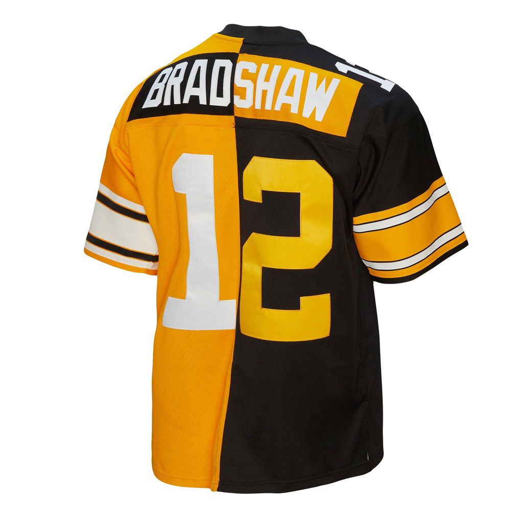 Women's Mitchell & Ness Terry Bradshaw Black Pittsburgh Steelers Legacy  Replica Player Jersey