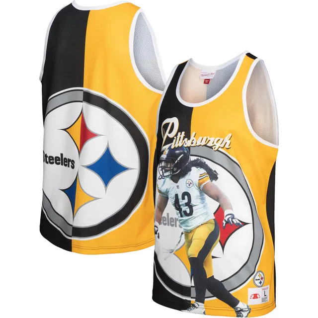 Mitchell Ness Youth Mitchell Ness Troy Polamalu Black/Gold