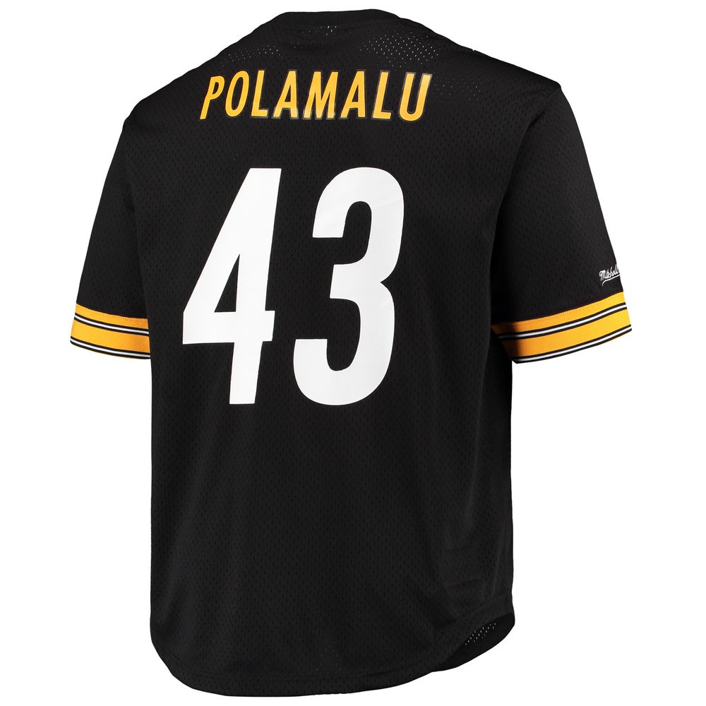 Lids Troy Polamalu Pittsburgh Steelers Mitchell & Ness Big Tall