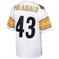 Men's Mitchell & Ness Troy Polamalu Pittsburgh Steelers Authentic Throwback Retired Player Jersey