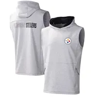 Lids Green Bay Packers MSX by Michael Strahan Action Sleeveless Pullover  Hoodie - Heather Gray