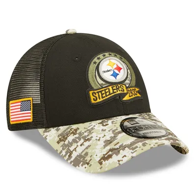 Men's Pittsburgh Steelers New Era Gold/Black 2023 Sideline 9FIFTY Snapback  Hat