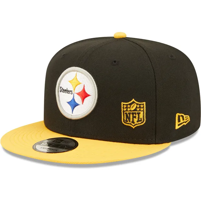 Pittsburgh Steelers New Era B-Dub 9FIFTY Snapback Hat - Black